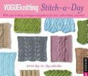 VOGUEknitting Stitch-A-Day Calendar by Vogue Knitting