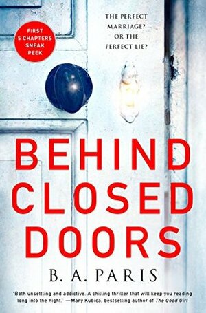 Behind Closed Doors [Sampler] by B.A. Paris