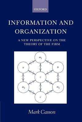 Information and Organization ' a New Perspective on the Theory of the Firm ' by Mark Casson