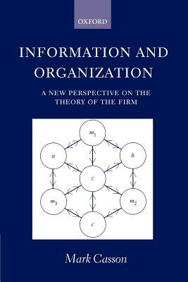 Information and Organization ' a New Perspective on the Theory of the Firm ' by Mark Casson