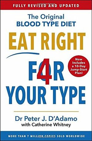 Eat Right 4 Your Type: Fully Revised with 10-day Jump-Start Plan by Peter J. D'Adamo