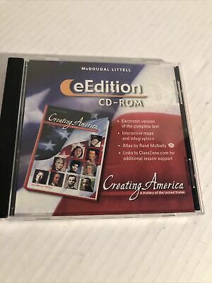 McDougal Littell Creating America: Eedition CD-ROM Grades 6-8 a History of the United States 2005 by McDougal Littell