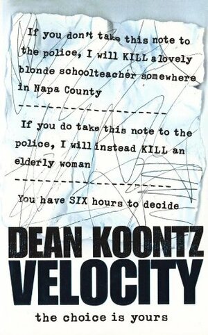 Velocity by Dean Koontz