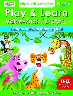 Play & Learn - Value Pack: 4 Wipe-Off Activities Books by Alex A. Lluch