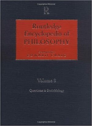 Routledge Encyclopedia of Philosophy 10v by Edward Craig, David Charles McCarty