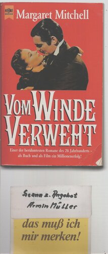 Vom Winde verweht by Margaret Mitchell