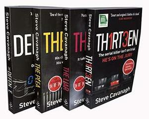 Eddie Flynn Series 4 Books: Thirteen / The Defence / The Plea / The Liar by Steve Cavanagh