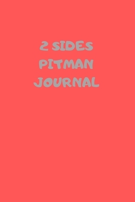 2 Sides: 90 Pages of 6 X 9 Inch Bound Pitman College Ruled Half and Half Vertical Separation White Pages by Larry Sparks