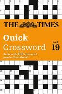 The Times 2 Crossword Book 19 by The Times Mind Games, John Grimshaw