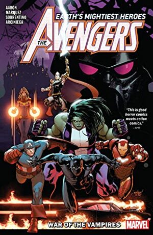 Avengers by Jason Aaron, Vol. 3: War of the Vampires by Jason Aaron, David Marquez, Andrea Sorrentino