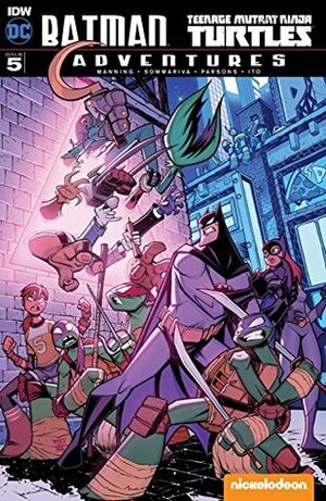Batman/Teenage Mutant Ninja Turtles Adventures #5 by Matthew K. Manning, Jon Sommariva