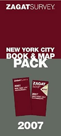 Zagat 2007 New York City Book & Map Pack by Larry Cohn, Carol Diuguid, Zagat Survey