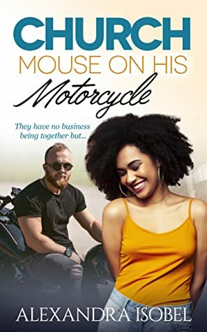 Church Mouse on his Motorcycle by Alexandra Isobel