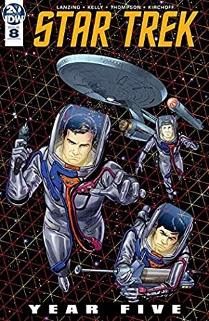 Star Trek: Year Five #8 by Jackson Lanzing, Stephen Thompson, Collin Kelly