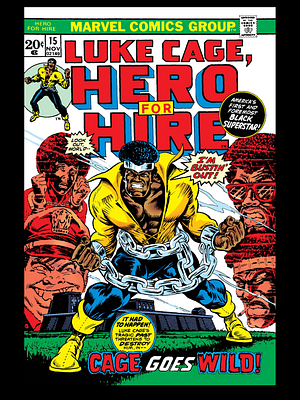 Luke Cage, Hero for Hire #15 by Tony Isabella