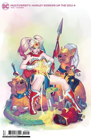 Multiversity: Harley screws up the DCU #4 Cover B Meghan Hetrick Card Stock Variant by Frank Tieri