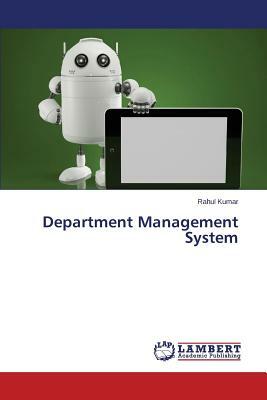 Department Management System by Rahul Kumar