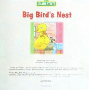 Big Bird's Nest by Susan Hood