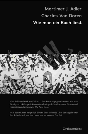 Wie man ein Buch liest by Mortimer J. Adler, Charles Van Doren