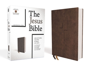 The Jesus Bible, NIV Edition, Leathersoft, Brown, Comfort Print by The Zondervan Corporation