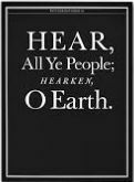 Hear, All Ye People; Hearken, O Earth by Errol Morris