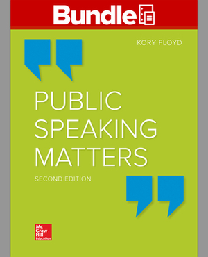 Gen Combo Looseleaf Public Speaking Matters; Connect Access Card by Kory Floyd