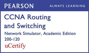 CCNA R&s 200-120 Network Simulator Academic Edition Pearson Ucertify Labs Student Access Card by Sean Wilkins, Jeffrey S. Beasley, Wendell Odom