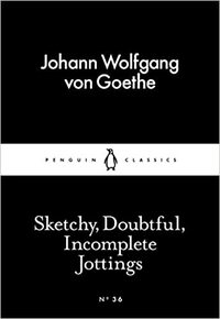 Sketchy, Doubtful, Incomplete Jottings by Johann Wolfgang von Goethe