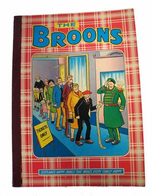 The Broons 1981 by Dudley D. Watkins