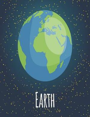 Earth: Earth cover and Dot Graph Line Sketch pages, Extra large (8.5 x 11) inches, 110 pages, White paper, Sketch, Draw and P by Magic Lover
