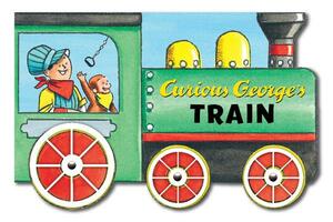 Curious George's Train (Mini Movers Shaped Board Books) by H.A. Rey