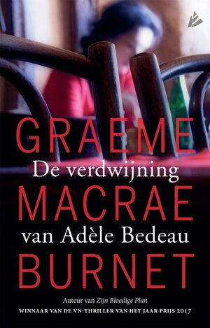 De verdwijning van Adèle Bedeau by Graeme Macrae Burnet
