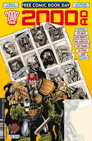 2000 AD Free Comic Book Day Prog 2017 by Matt Smith