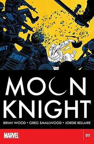 Moon Knight #11 by Brian Wood, Jordie Bellaire, Greg Smallwood, Declan Shalvey