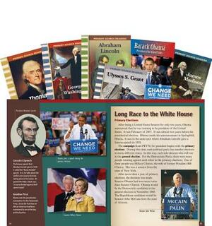 U.S. Presidents' Biographies, Grade 4-6 by Teacher Created Materials