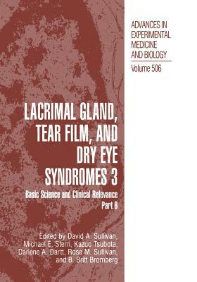 Lacrimal Gland, Tear Film, and Dry Eye Syndromes 3: Basic Science and Clinical Relevance Part B by 