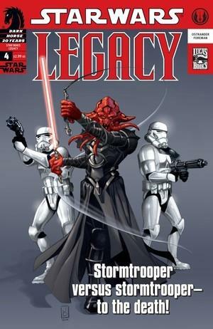 Star Wars: Legacy (2006-2010) #4 by Randy Stradley, John Ostrander, Jan Duursema