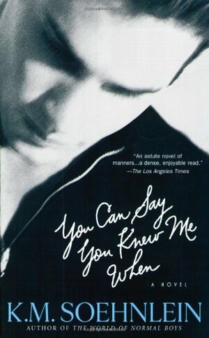 You Can Say You Knew Me When by K.M. Soehnlein