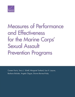 Measures of Performance and Effectiveness for the Marine Corps' Sexual Assault Prevention Programs by Coreen Farris