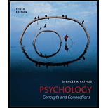 Psychology: Concepts and Connections by Spencer A. Rathus
