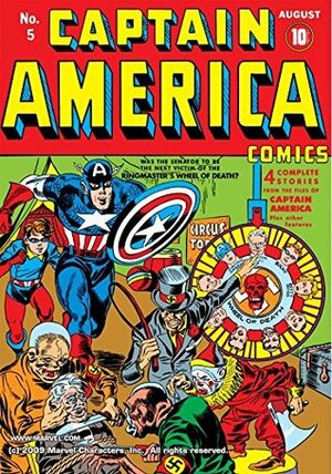 Captain America Comics (1941-1950) #5 by Syd Shores, Joe Simon, Jack Kirby