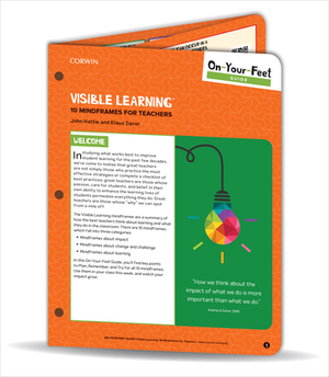 On-Your-Feet Guide: Visible Learning: 10 Mindframes for Teachers by Klaus Zierer, John Hattie