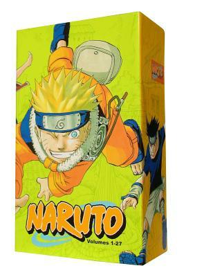 Naruto Box Set 1, Volume 1: Volumes 1-27 with Premium by Masashi Kishimoto