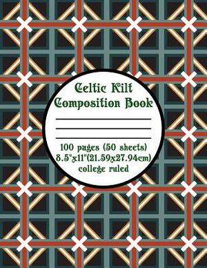 Celtic Kilt Composition Book by Terri Jones