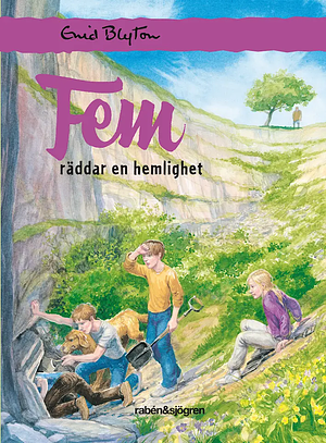 Fem räddar en hemlighet by Enid Blyton