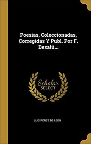 Poesías by Luis Ponce de León