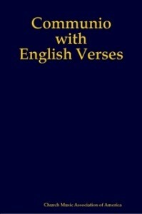 Communio with English Verses by Richard Rice