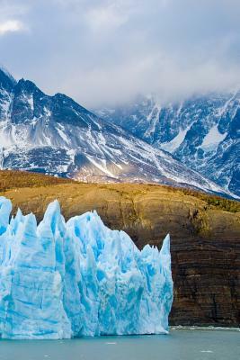 Chile Patagonia Glacier: Over 80% of South America's Glaciers Are in Chile. by Planners and Journals