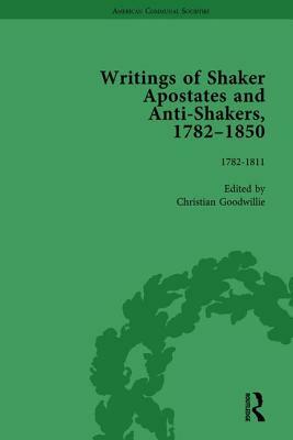 Writings of Shaker Apostates and Anti-Shakers, 1782-1850 by Christian Goodwillie