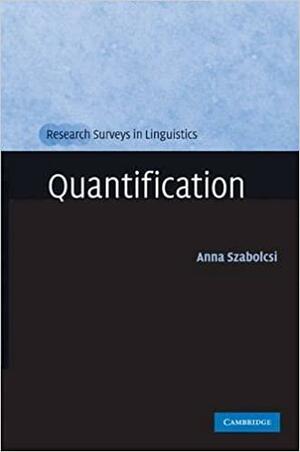 Quantification by Anna Szabolcsi